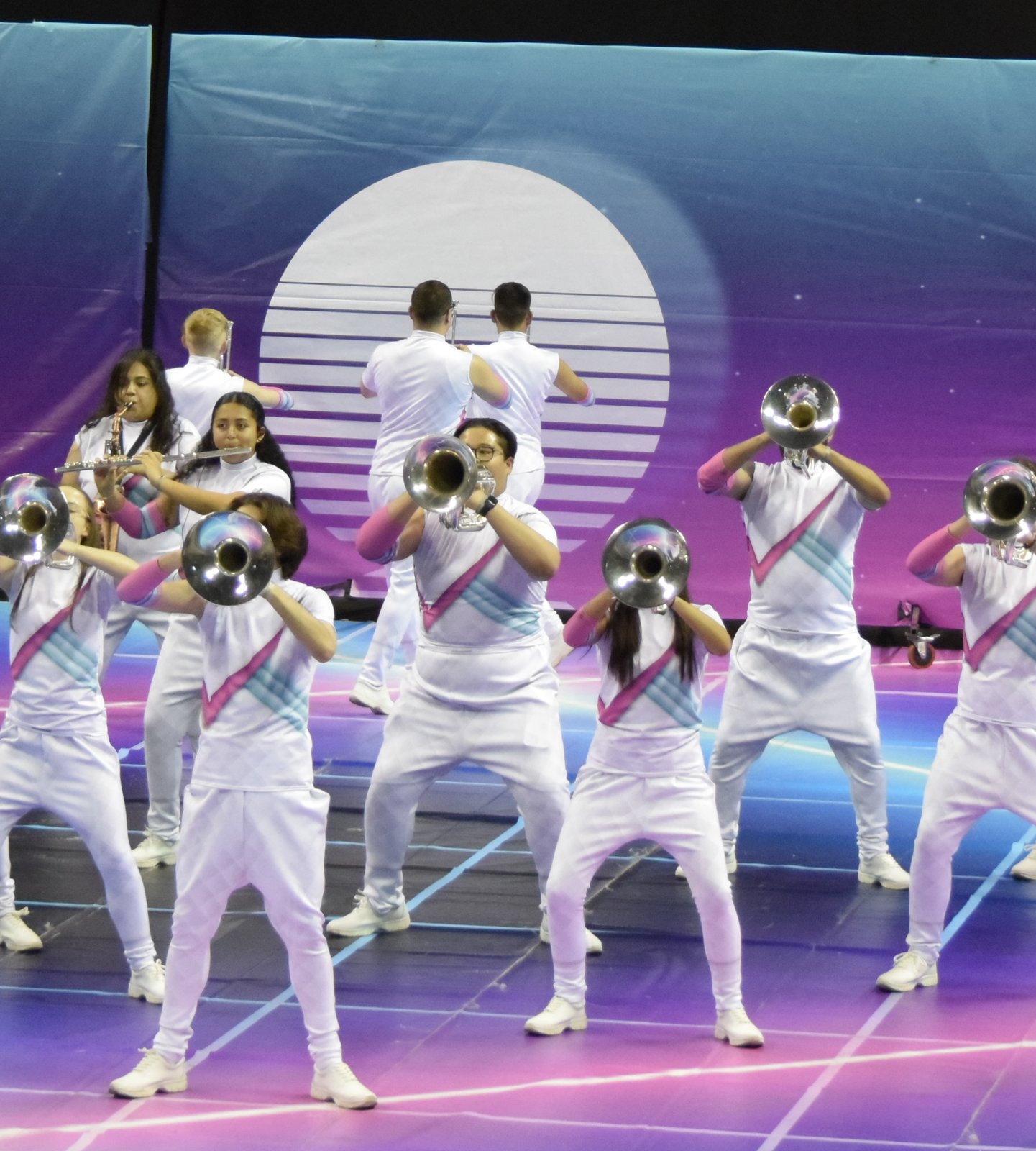 Ethereal Winds Independent performing Harmonic Horizons at WGI World Championships, 2024